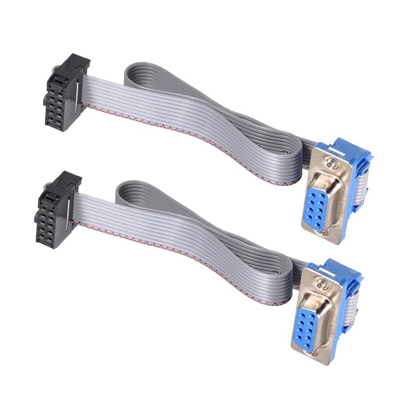 Câble de connecteur 10 broches 2,54 mm pour USB ASP ISP JTAG AVR Fil 10P IDC Câb