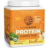 Sunwarrior Organic Classic Plus Vanilla Protein Powder, Vanilla 13.2 oz