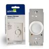 NEW Rotary Dimmer Switch for LED Halogen & Incandescent Bulbs White Easy Install