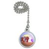 GRAPHICS & MORE Unique Unicorn with Horses in Stable Ceiling Fan and Light Pull Chain