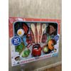 Gourmet Play Let's Make Dinner 20 Piece Play Set - Includes Cookware and Food 3+