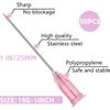 50 Pack 3ml 3cc 18 Gauge Disposable Syringe Tool, Individual Package