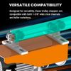 2Pcs 4 Wheel Electric Hoist Installation Roller Trolley Assembly for 1-5/8"