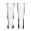 Budweiser 2-Pack Dream Beer Glass, 16oz