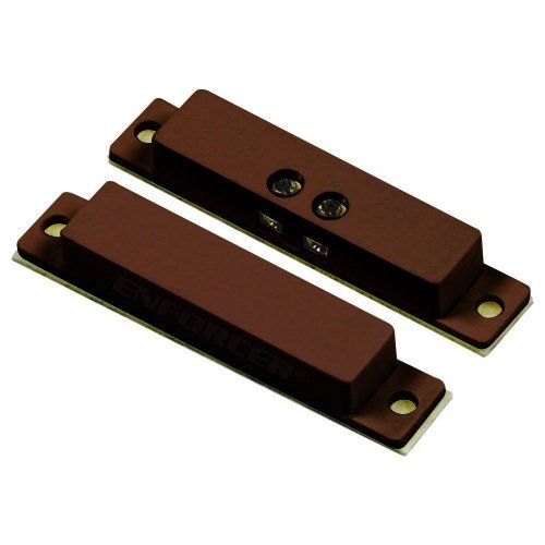 Seco-Larm Enforcer Magnetic Contact, Surface-Mount, 1 in. Gap, Brown (SM-431-TQ/B)