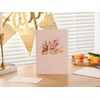 Liif 15th birthday card - pink