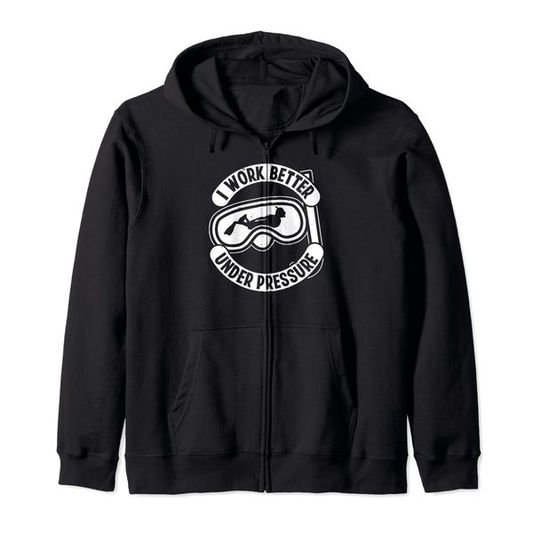 Freediving wetsuit men better under diving Zip Hoodie