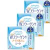 Kose Softymo Makeup Remover Sheet, W Collagen Blend, Refill, 52 Sheets x 3 Pieces Set
