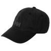 Helly Hansen Mens Logo Cap, Black, STD EU