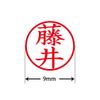 Plus Seal Name Cube Black Fujii 58-533 IS-009NQ