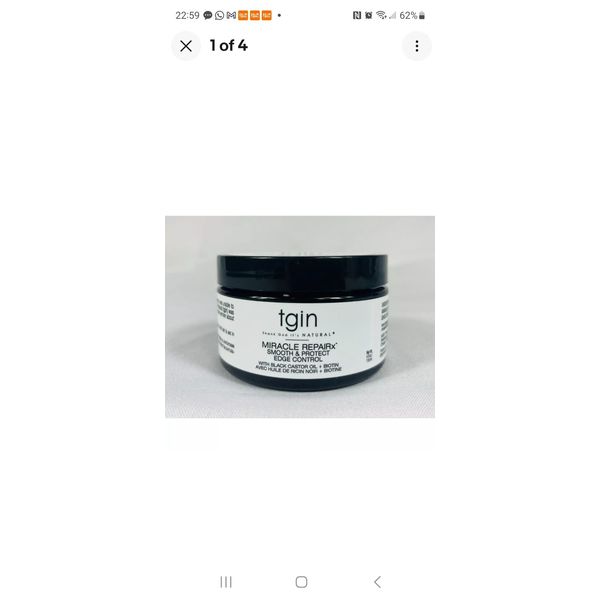 tgin Miracle Repair Smooth & Protect Edge Control 4 OZ
