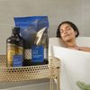I Love Wellness Calm Bath Salts, with Natural Essential Oils of Petitgrain & Ylang Ylang, Formulated with Mineral Rich Sea Salt, Made with Natural Extracts, Vegan-Friendly - 500g