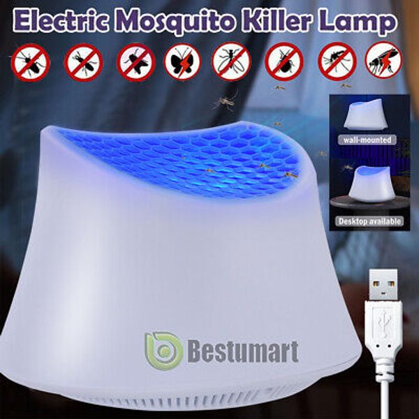 Electric Fly Bug Insect Zappers Mosquito Killer UV LED Light Trap Pest Control