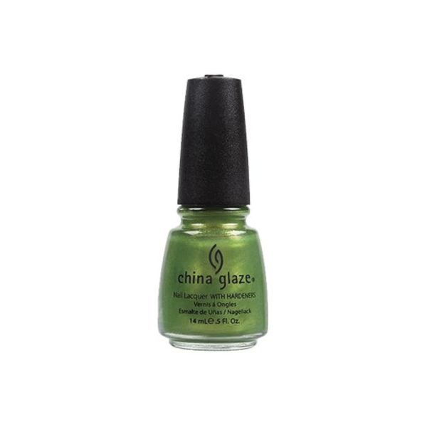 China Glaze Nail Lacquer with Hardeners:Cha Cha Cha