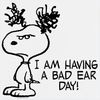 CafePress Snoopy Bad Ear Day 17 oz Latte Mug