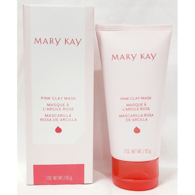 Mary Kay PINK CLAY MASK Dry Oily Skin Cleanser Exfoliator Facial 3 oz/85g New