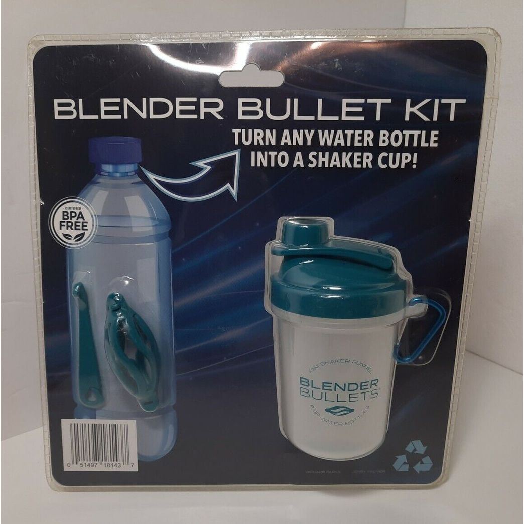 Blender Bullets Turn Any Water Bottle Into a Shaker Cup