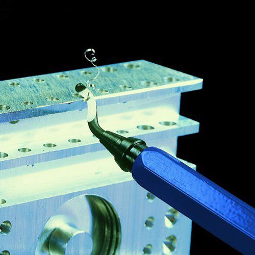 KEWAYO Deburring Bar (RB1100) Deburring Rotating Reamer Deburring Tool Blade Replacement Blade (BS1010) for Deburring Aluminum, Iron, Plastic