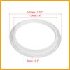 Partuto 4" Boat White Circular Inspection Hatch Deck with Detachable Cover Replacement