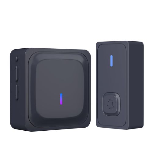 BN-LINK Wireless Doorbell, Waterproof Door Bell Easy Installation, 1000Ft Range, Adjustable Volume& 58 Chimes, LED Flash, Perfect for Homes, Offices, Classroom, Apartments (Black)
