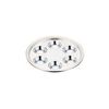 UK18-8 Escar Godesh 71/2" 6 Hole Chrysanthemum