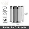 OGGI Utensil Container, Stainless Steel: 5 inches, Regular