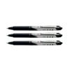 Pilot V Ball RT Retractable Liquid Ink Roller Ball 0.5mm Tip Black Ink (Pack 3)