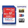 64GB 90MB/s Memory Card For Canon EOS Rebel SL3 Camera, Class 10 SDXC