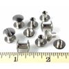Chicago Screws 1/4" Plain 25 Pcs Np Silver
