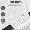 HEPA Carbon Pre Filter Set for Rabbit Air BioGS Models SPA-421A SPA-582A, 1 Set