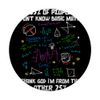 Funny Math Saying 85% Of People Don't Know Basic Math PopSockets Swappable PopGrip