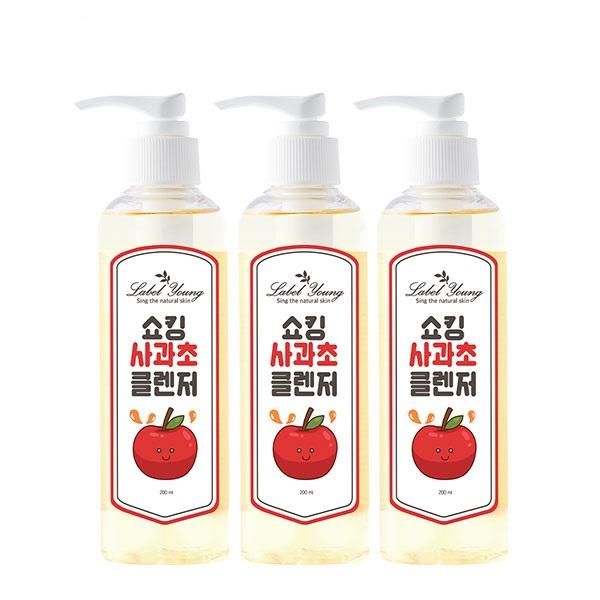 [Label Young] 3 Shocking Apple Cider Cleansers/Oil + Sebum + Waste Care/Slightly acidic cleansing/For problematic skin only