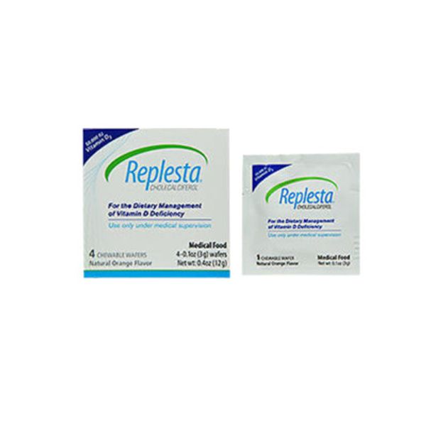 Replesta Vitamin D3 50000 IU 4 Count By Everidis Health Sciences