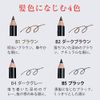 Eyebrow Pencils, Color Pencils, B4, Dark Gray, Sharpener Set (Pencil, Eyebrow Pencil, Eyebrow Pencil, Eyebrow Pencil, Eyebrow Pencil, Eyebrow Pencil, Gray, Brush Included)