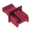 InLine 59942 M Dust RJ45 Jack Plug (Pack of 10) Dark Red