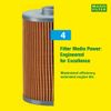 Mann Filter HU 8001 x Metal Free Oil Filter Element