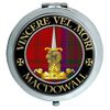 Macdowall Scottish Clan Compact Mirror