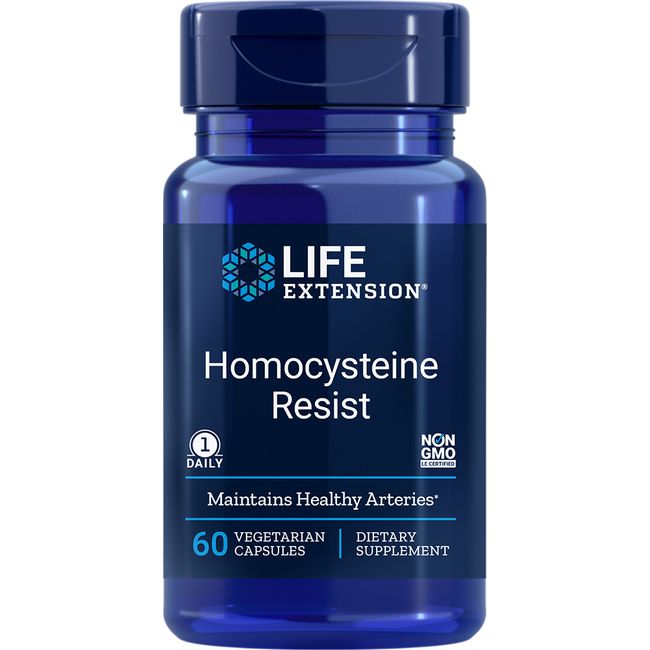 Life Extension HOMOCYSTEINE RESIST 60 Veg Caps