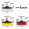 Tile and Grout Scrubber Drill Powered Bathroom Cleaning Kit by Drillbrush