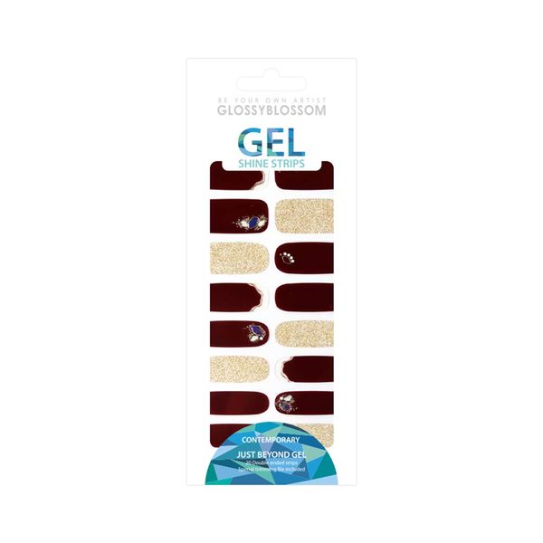 Glossy Blossom Nail Seal Gel Nail Polish (Personus Scarlet)