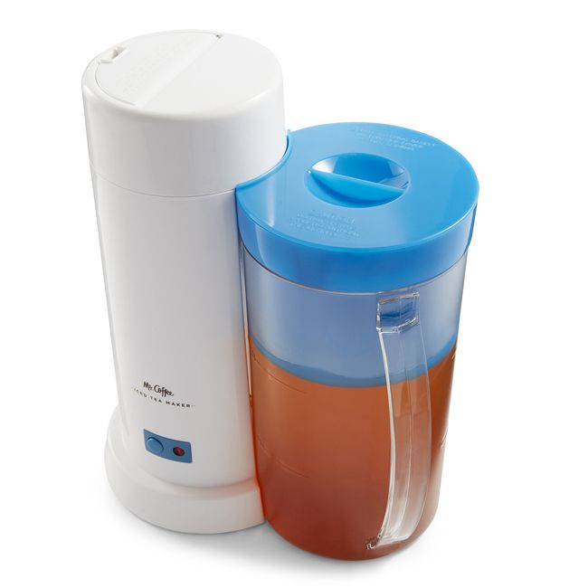 Mr. Coffee 3-Quart Iced Tea and Iced Coffee Maker, Blue