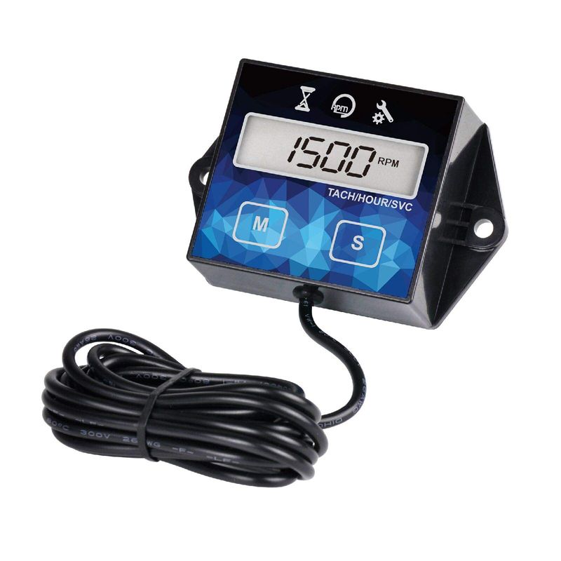 Runleader Mechanische uurmeter, accumuleren TOT Uren voor grasmaaier Tractor Generator Golfkar Scrubber Marine ATV Motor Compressor en andere aangedreven apparatuur (DC 6V-80V