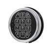 Gun Safe Replacement Lock Chrome Digital Keypad Electronic Lock Solenoid Lock