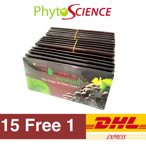 15 + 1 Packs Phytoscience Double Stemcell Anti Aging Delay Young Skin EXP 2027