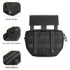 EXCELLENT ELITE SPANKER MOLLE Drop Dump Pouch Admin Pouch Tactical Utility Nylon Pack Tools Pocket(Black)