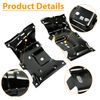 Front Driver & Passenger Side Bumper Mounting Bracket Fits 2015-2017 Ford F-150