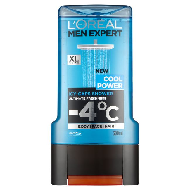 L'Oréal Men Expert Cool Power Shower Gel, 300ml