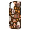 iPhone 15 Cute And Spooky Bookish Ghosts Skulls Mushroom Fall Case