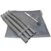 Flexible waste outlet connection kit for caravan and motorhome.