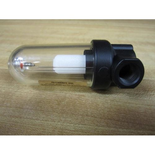 EXCELON F07-200-M1TA 07 Series, 1/4IN PTF Ports, 5UM, Manual Drain, Miniature General Purpose Filter